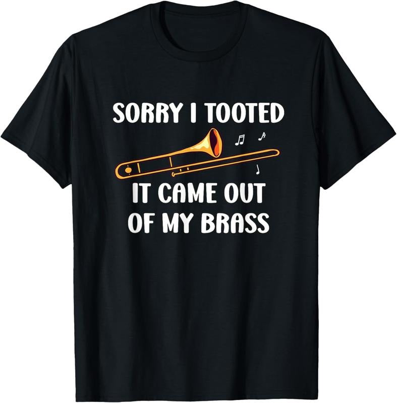 100% Cotton Trombone T-Shirt Hoodie, Sweatshirt | GrindPrints.com