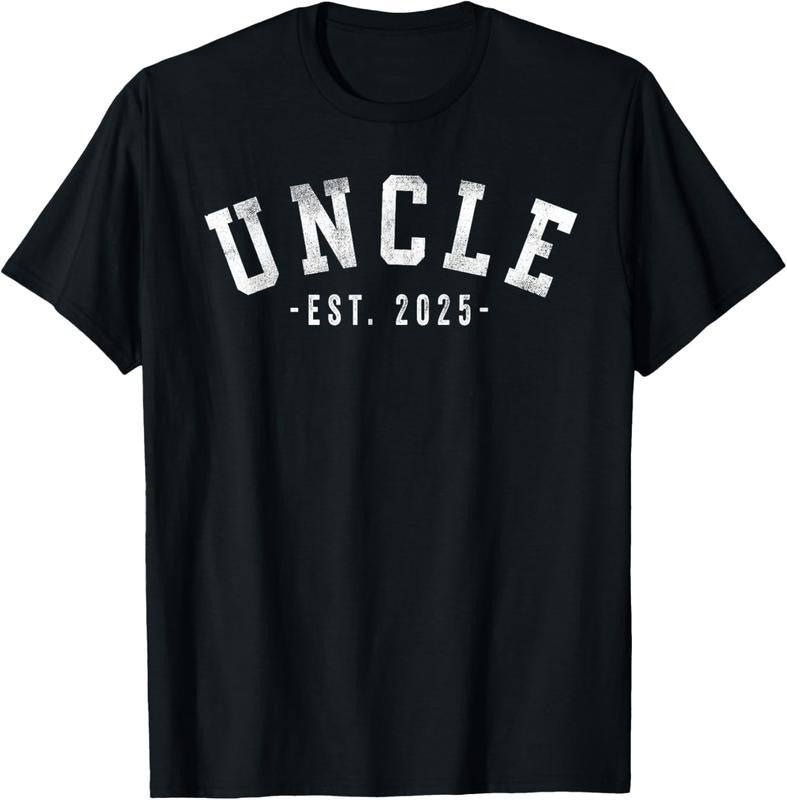 100% Cotton Uncle 2025 Uncle Be New Uncle Classic Bold Font T-Shirts, Hoodie, Sweatshirt
