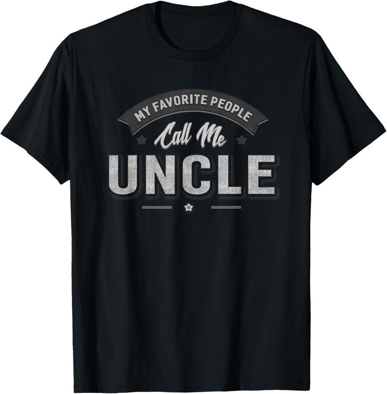 100% Cotton Uncle Cool Family Reunion Nephew Niece Uncle Gift T-Shirt Hoodie, Sweatshirt | GrindPrints.com