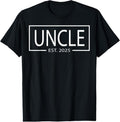 100% Cotton Uncle Est. 2025 Expect 2025 Uncle 2025 New Uncle 2025 T-Shirts, Hoodie, Sweatshirt