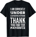 100% Cotton Under Construction Post Surgery Gag Gift Get Well Soon Gifts T-Shirt Hoodie, Sweatshirt | GrindPrints.com