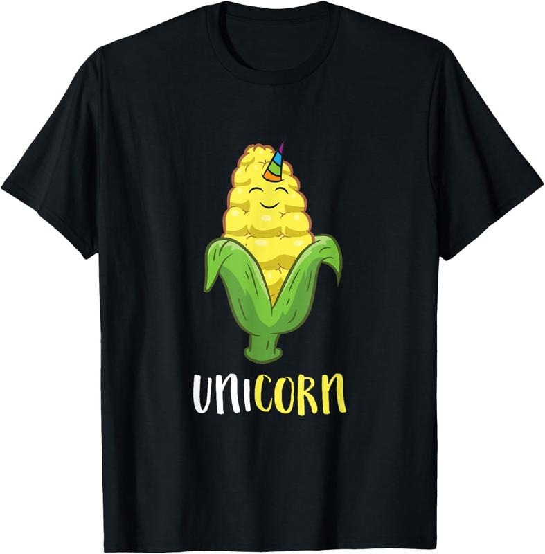 100% Cotton Uni Corn Unicorn Corn Lovers Corn Farmer T-Shirt Hoodie, Sweatshirt | GrindPrints.com