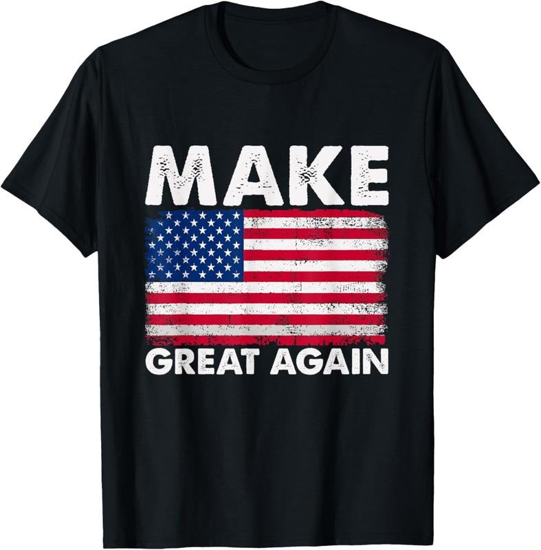 100% Cotton United in Pride: USA Flag Make Great Again T-Shirt Hoodie, Sweatshirt | GrindPrints.com
