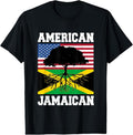 100% Cotton Usa Jamaica Flag Jamaican Roots American Born America T-Shirt Hoodie, Sweatshirt | GrindPrints.com