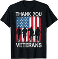 100% Cotton Veterans Day Shirt Gifts Thank You Veterans Tshirt Proud Tee T-Shirt Hoodie, Sweatshirt | GrindPrints.com