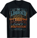 100% Cotton Vintage 1969 Limited Edition Shirt 55 year old 55th Birthday T-Shirt Hoodie, Sweatshirt | GrindPrints.com