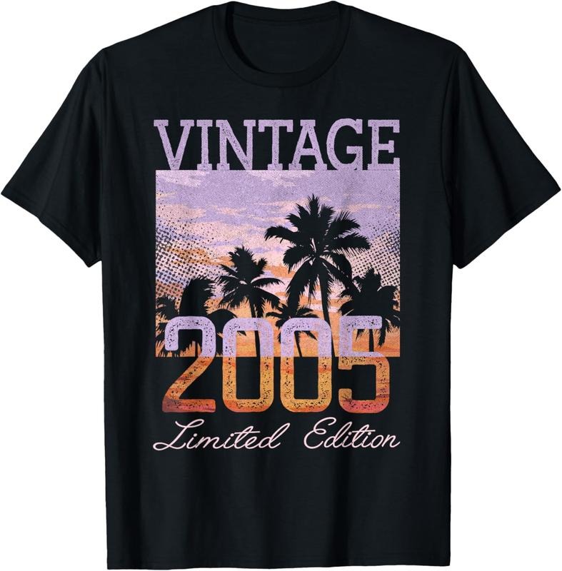 100% Cotton Vintage 2005 Limited Edition 19th Birthday 19 Year Old Gifts T-Shirt Hoodie, Sweatshirt | GrindPrints.com