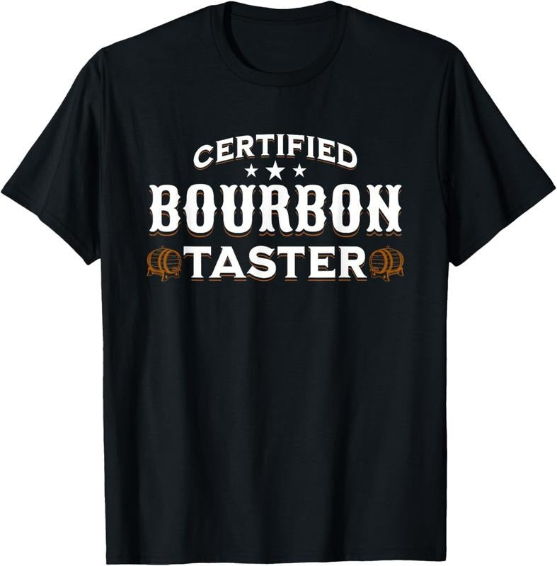 100% Cotton Vintage Certified Bourbon Taster for Whiskey Fan T-Shirt Hoodie, Sweatshirt | GrindPrints.com
