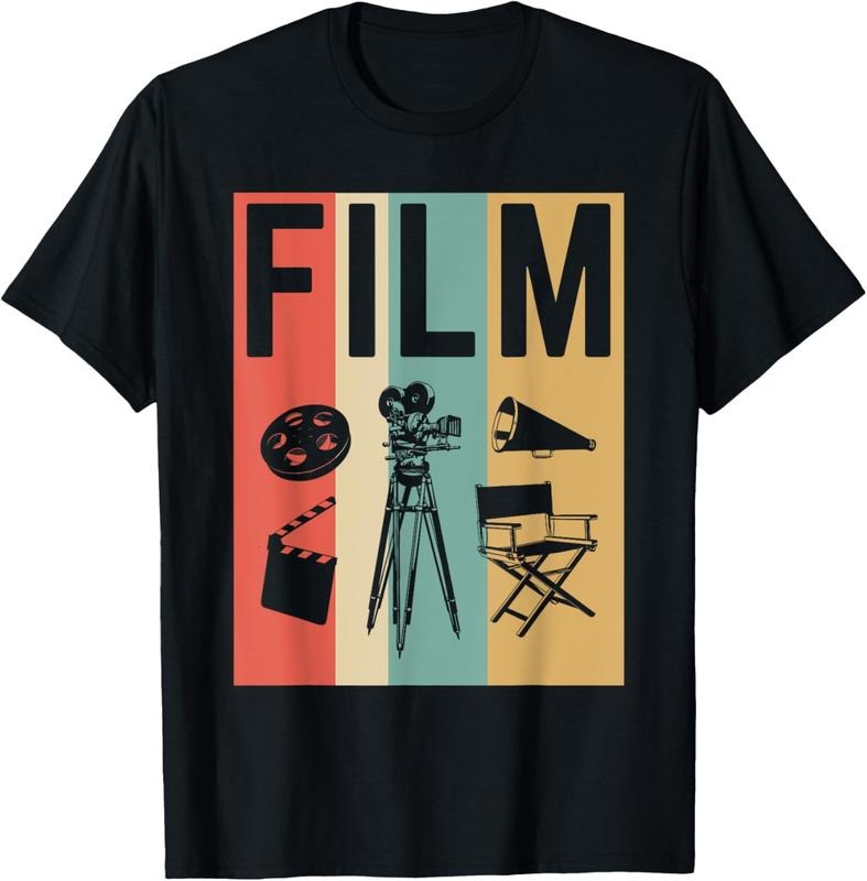 100% Cotton Vintage Film Cinema Shirt Retro Movie Maker T-Shirts, Hoodie, Sweatshirt