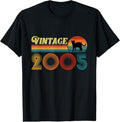 100% Cotton Vintage Funny Cat Shirt 2005 19 Year T-Shirts, Hoodie, Sweatshirt