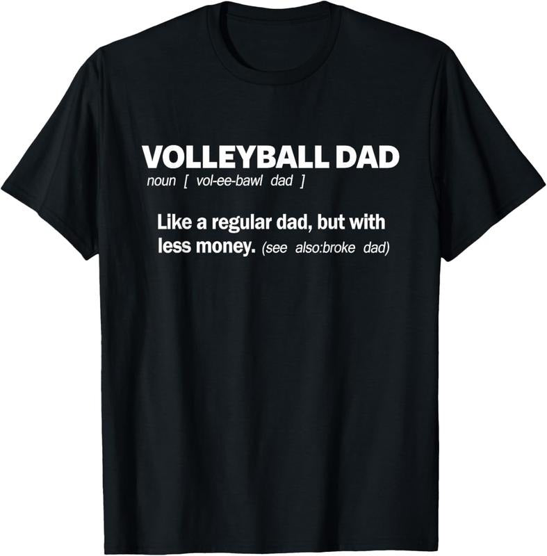 100% Cotton Volleyball Dad Funny Definition Father Players T-Shirts, Hoodie, Sweatshirt
