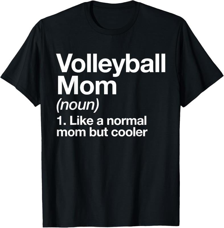 100% Cotton Volleyball Mom Definition Funny & Sassy Sports T-Shirts, Hoodie, Sweatshirt