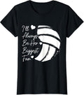 100% Cotton Volleyball Mom Her Biggest Fan Volleyball Daughter T-Shirt Hoodie, Sweatshirt | GrindPrints.com
