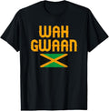 100% Cotton Wah Gwaan Jamaica T-Shirt Hoodie, Sweatshirt | GrindPrints.com