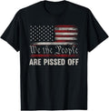 100% Cotton We the People Are Pissed Off Vintage US America Flag FRONT T-Shirt Hoodie, Sweatshirt | GrindPrints.com