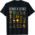100% Cotton Women In Science T-Shirt Hoodie, Sweatshirt | GrindPrints.com