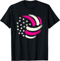 100% Cotton Women Volleyball Teen Girls USA American Flag T-Shirt Hoodie, Sweatshirt | GrindPrints.com