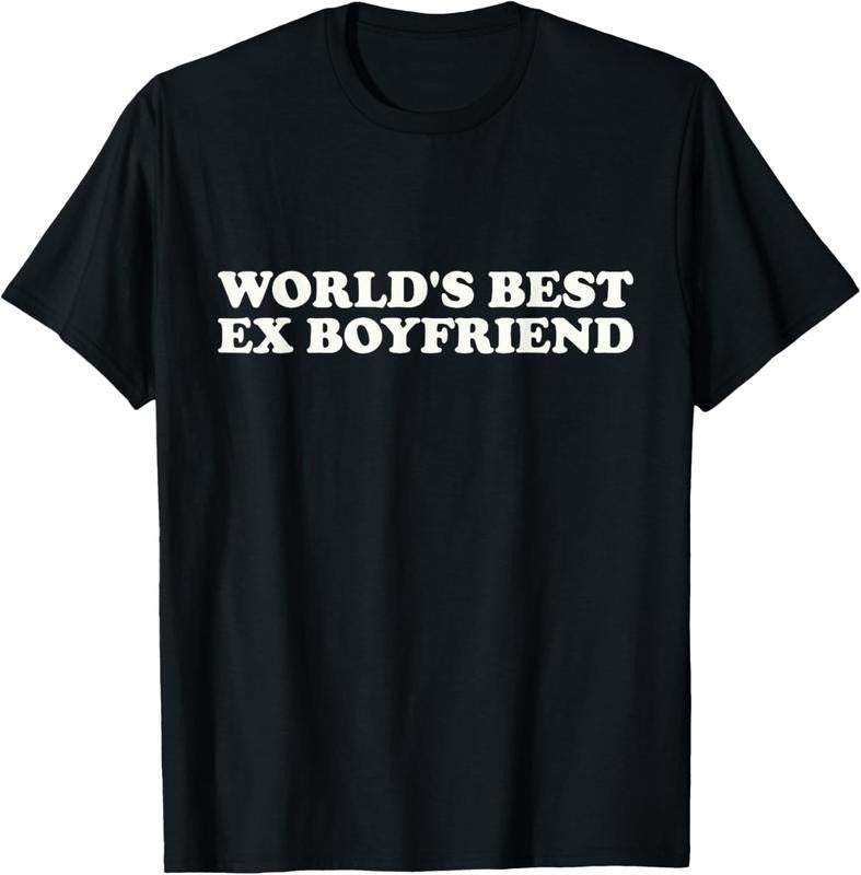 100% Cotton World's Best Ex Boyfriend Funny Ex-Boyfriend T-Shirt Hoodie, Sweatshirt | GrindPrints.com
