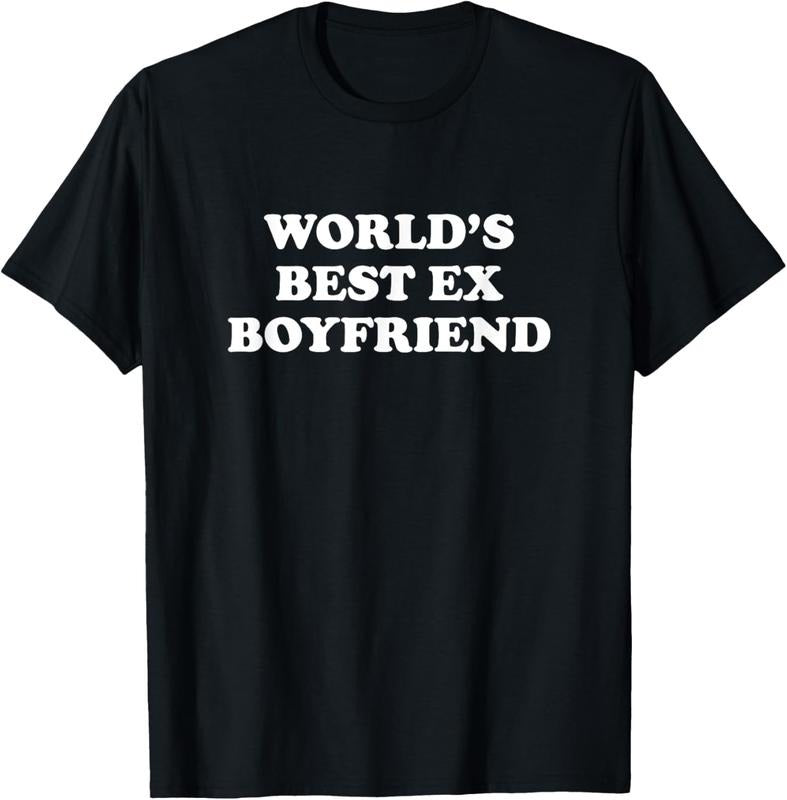 100% Cotton World's Best Ex Boyfriend Funny Ex Girlfriend Ex Couple Gift T-Shirt Hoodie, Sweatshirt | GrindPrints.com