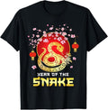 100% Cotton Year of the Snake Amazing Chinese Asian Lunar New Year 2025 T-Shirt Hoodie, Sweatshirt | GrindPrints.com