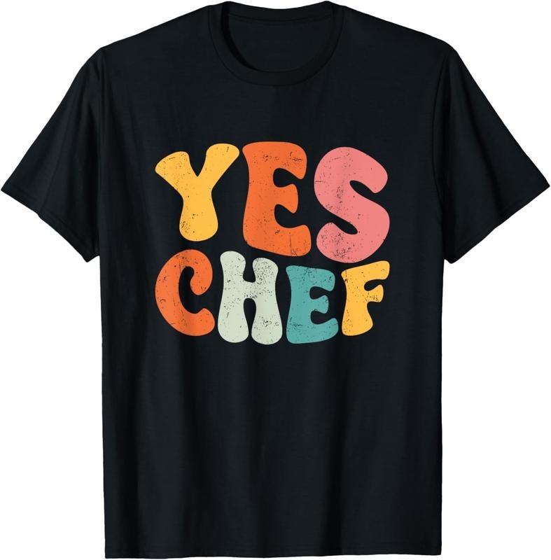 100% Cotton Yes Chef - Funny Saying Slang Restaurant Chef Cook Cooking T-Shirt Hoodie, Sweatshirt | GrindPrints.com