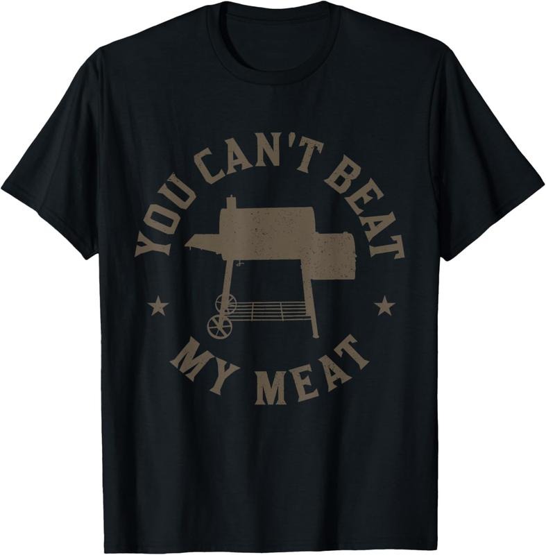 100% Cotton You Can't Beat My Meat BBQ Grilling Chef Funny Grill T-Shirtstyle{n002}2 T-Shirts, Hoodie, Sweatshirt
