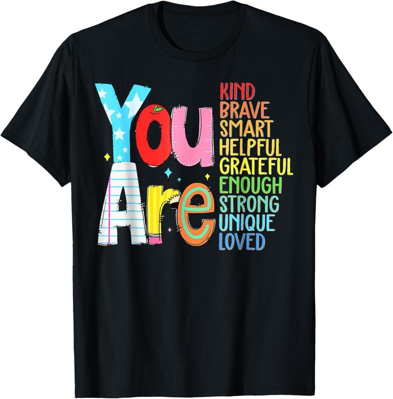 100% Cotton You are kind brave ,back to school T-Shirt Hoodie, Sweatshirt | GrindPrints.com