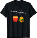 100% Cotton You're The Burger To My Fries Hamburger And Fries Couple T-Shirt Hoodie, Sweatshirt | GrindPrints.com