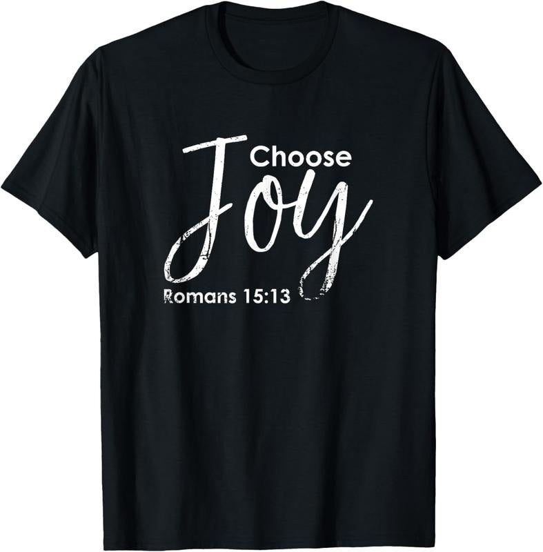 100% Cotton choose joy shirt women - christian gift T-Shirt Hoodie, Sweatshirt | GrindPrints.com