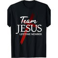 100% Made in USA, 180g Christian God Faith Lifetime Member Team Jesus T-Shirt Made in USA Hoodie, Sweatshirt