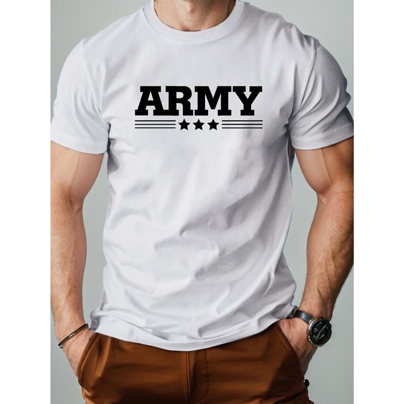 100% cotton T-shirt, ARMY cotton men's T-shirt comfortable fit Made in USA Hoodie, Sweatshirt | GrindPrints.com