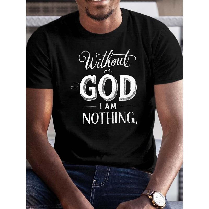 100% cotton T-shirt, large men's summer T-shirt, printed short-sleeved T-shirt, casual top popular in daily life Made in...