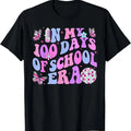 100 Day of School Shirt, In My 100 Days of School Era Retro Disco Funny T-Shirt