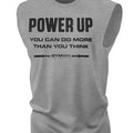 112. Power Up Workout Funny Muscle Tank Top for Men T-Shirts, Hoodie, Sweatshirt | GrindPrints.com