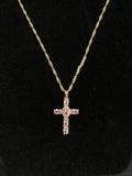 Cross Necklace w/ 16 inch chain T-Shirts, Hoodie, Sweatshirt | GrindPrints.com