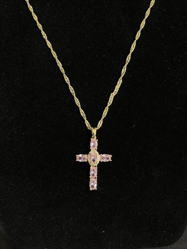 Cross Necklace w/ 16 inch chain T-Shirts, Hoodie, Sweatshirt | GrindPrints.com