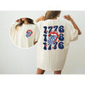 1776 America, Rock and Roll, Tongue, Patriotic, USA, Independence Day, Fourth of July Tshirt, Women's, Comfort Colors...