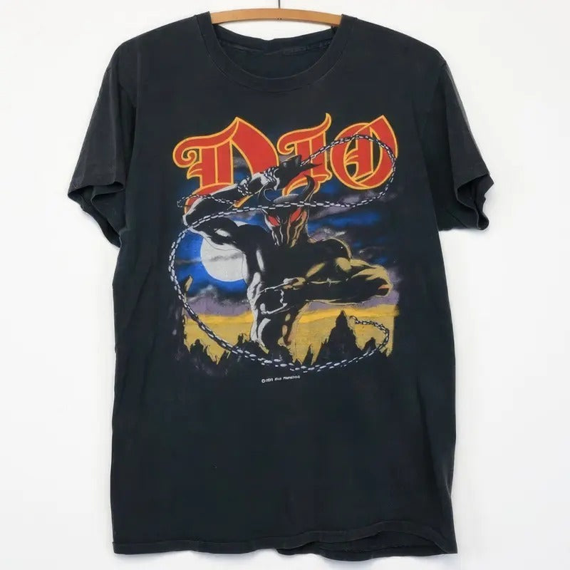 1984 DIO Last in Line World Tour T-Shirt Collection - Available in All Sizes ! Hoodie, Sweatshirt | GrindPrints.com