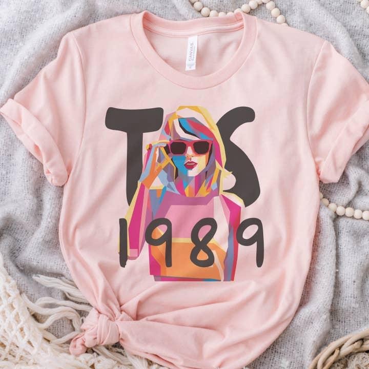 1989 Concert Graphic Tee - Colors Tee - Fan Gift Hoodie, Sweatshirt | GrindPrints.com