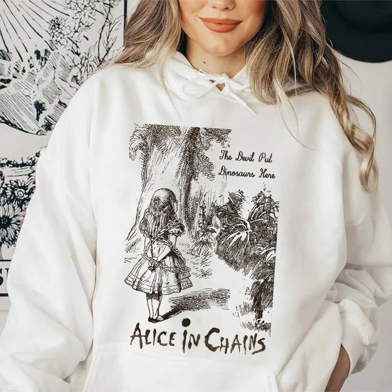 1990 The Chains Shirt, Grunge Legend, Vintage Band T Shirt, Unisex Sweater Pullover Tee Hoodie, Sweatshirt | GrindPrints.com