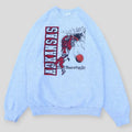 1993 Arkansas Razorbacks Shattered Backboard Crewneck Basic Sweatshirt Cotton T-Shirts, Hoodie | GrindPrints.com
