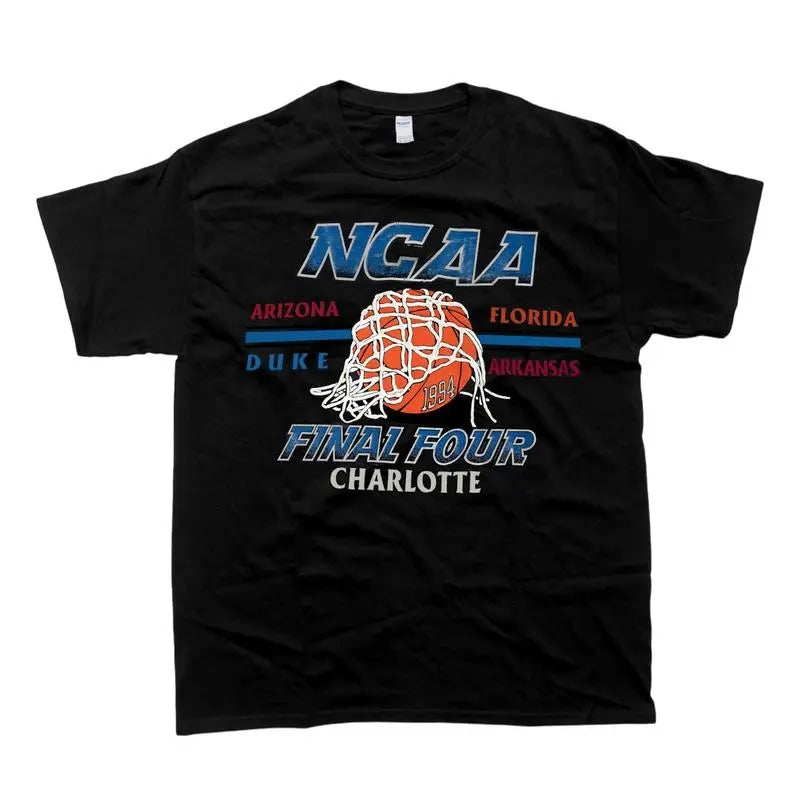 1994 NCAA Final Four Charlotte T-Shirt, Vintage College Basketball Tee, Retro Sports Fan Shirt, Classic Athletic...