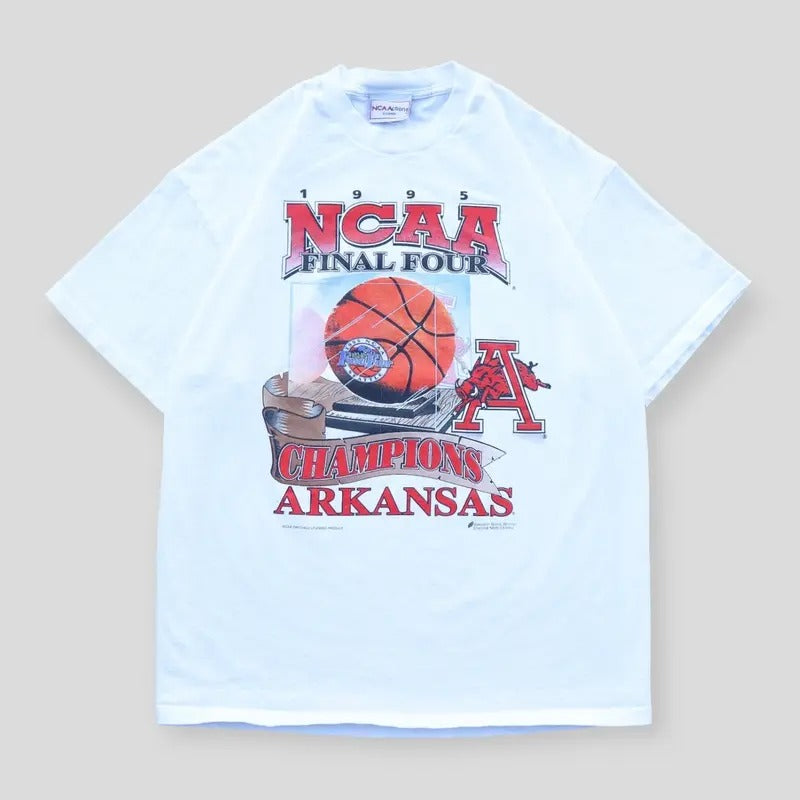 1995 Rare Arkansas Razorbacks NCAA Final Four Championship Tee Vintage T-shirt Hoodie, Sweatshirt | GrindPrints.com