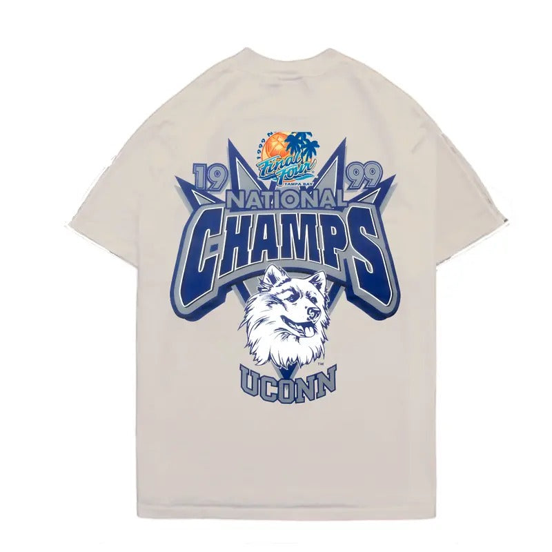 1999 UCONN Huskies NCAA National Basketball Champions Vintage Tee football shirt Hoodie, Sweatshirt | GrindPrints.com