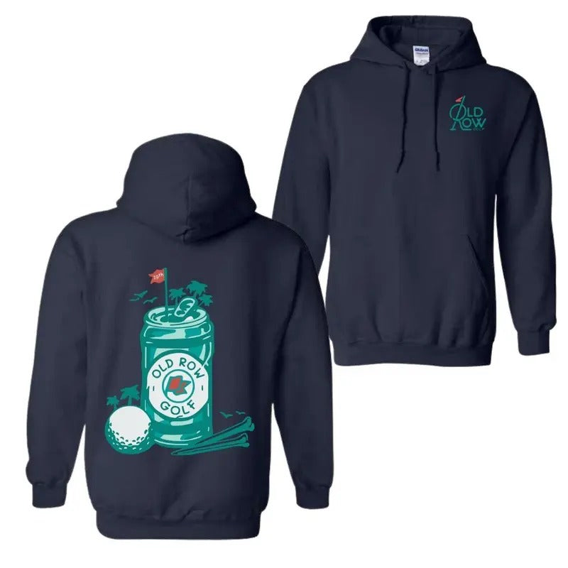 19th Old row golf Hoodie, 2 sides Hoodie Trendy Full Color Unisex, hoodie trend T-Shirts, Sweatshirt | GrindPrints.com