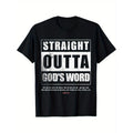 1pc Straight Outta Gods Word John 3 16 Jesus Christian Lord T-Shirt made in usa Hoodie, Sweatshirt | GrindPrints.com