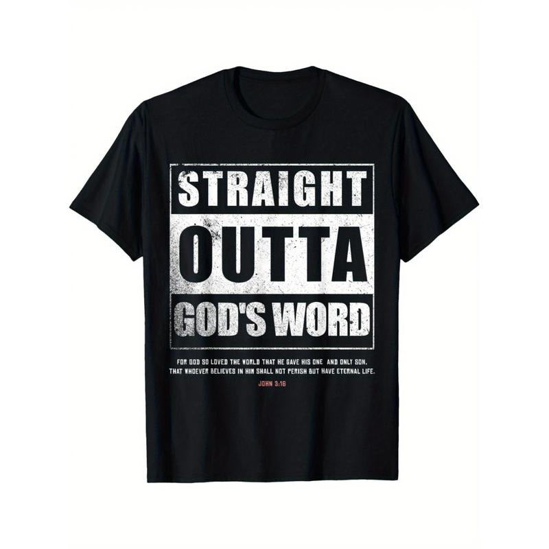 1pc Straight Outta Gods Word John 3 16 Jesus Christian Lord T-Shirt made in usa Hoodie, Sweatshirt | GrindPrints.com