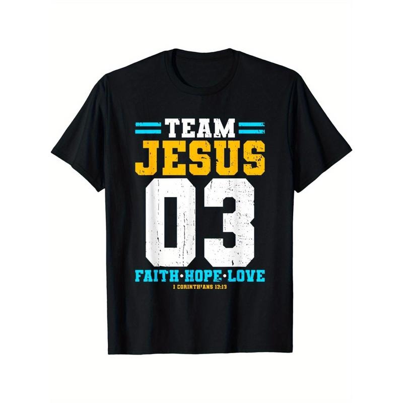 1pc Team Jesus 03 Faith Hope Love T-Shirt made in usa Hoodie, Sweatshirt | GrindPrints.com