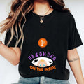 1st Halloween On The Inside T-Shirt, Halloween Baby Announcement Shirt, Pregnant Wife Halloween Gift Tee, New Mom To Be...