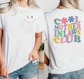 2 Sided Cool Mothers In Law Club Tee, Mothers Day Gift, Funny Mother In Law Shirt, Gift From Daughter In Law, Short...